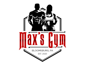Max’s Gym logo design by torresace
