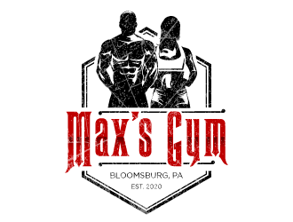 Max’s Gym logo design by torresace