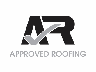 Approved Roofing logo design by up2date