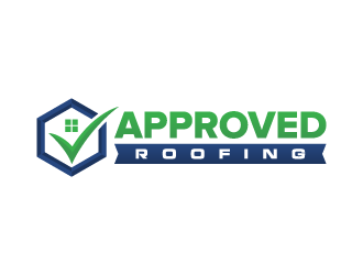 Approved Roofing logo design by shadowfax