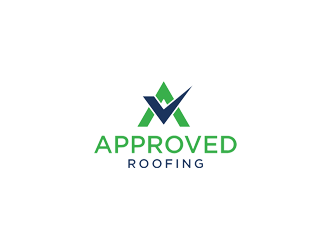 Approved Roofing logo design by hatori