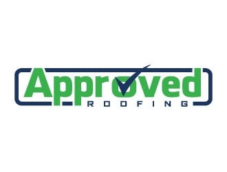 Approved Roofing logo design by daywalker