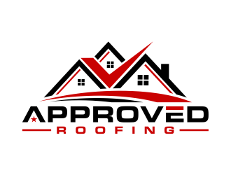 Approved Roofing logo design by cintoko