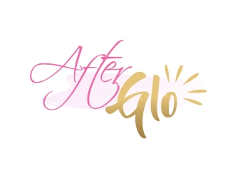 After Glo logo design by AamirKhan