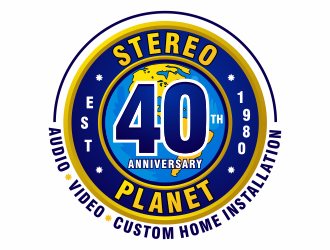 Stereo Planet logo design by agus