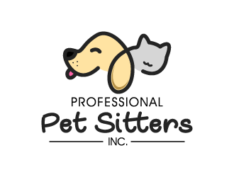 Professional Pet Sitters inc logo design by torresace