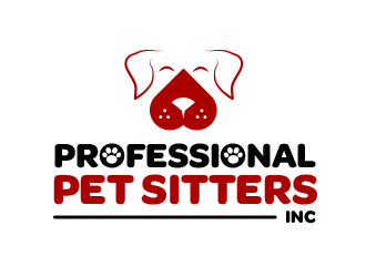 Professional Pet Sitters inc logo design by BeDesign