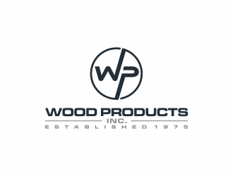 Wood Products, Inc. logo design by ammad