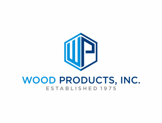 Wood Products, Inc. logo design by ammad