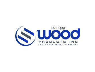 Wood Products, Inc. logo design by fawadyk