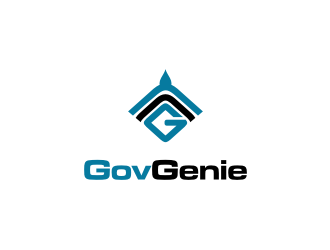 GovGenie or GovGenie.com logo design by sodimejo