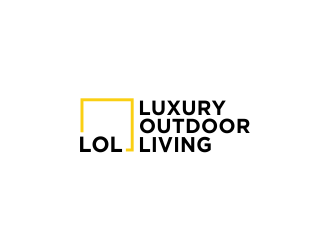 luxury outdoor living logo design by done
