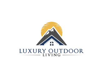 luxury outdoor living logo design by akhi