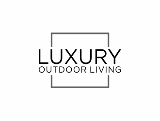 luxury outdoor living logo design by agus