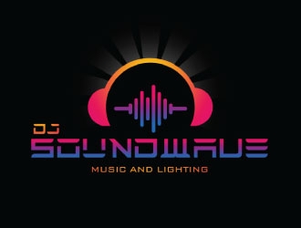 Dj Soundwave logo design by KreativeLogos