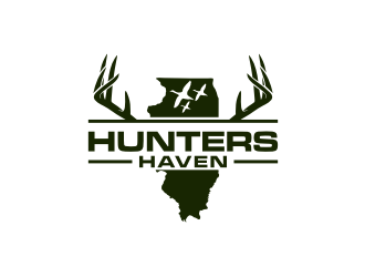 Hunters Haven logo design by blessings