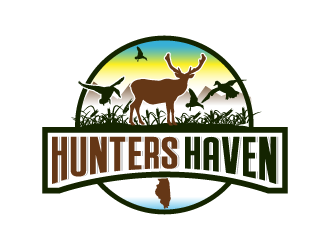 Hunters Haven logo design by bluespix