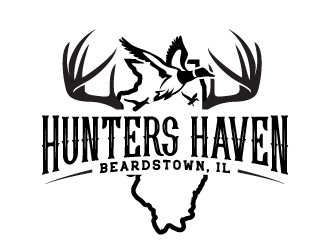 Hunters Haven logo design by jaize