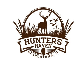 Hunters Haven logo design by jaize