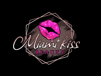 Miami kiss  logo design by nexgen