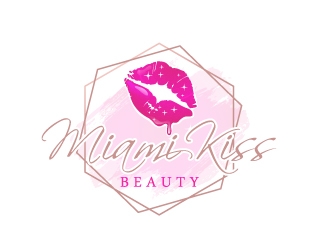 Miami kiss  logo design by nexgen