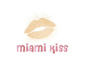 Miami kiss  logo design by heba