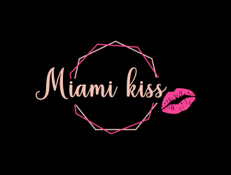 Miami kiss  logo design by checx
