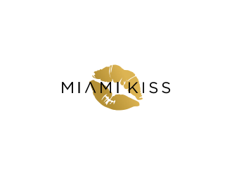 Miami kiss  logo design by haidar