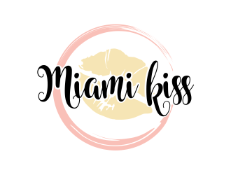 Miami kiss  logo design by Girly