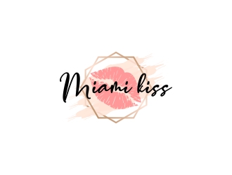 Miami kiss  logo design by CreativeKiller