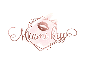 Miami kiss  logo design by logolady