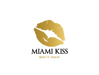 Miami kiss  logo design by Erasedink