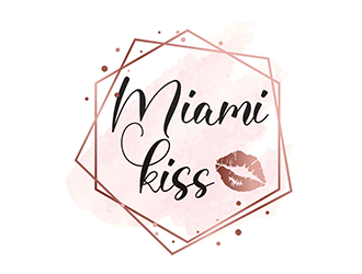 Miami kiss  logo design by logolady