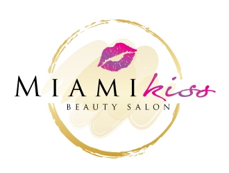 Miami kiss  logo design by REDCROW