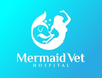 Mermaid Vet Hospital logo design by jaize