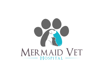Mermaid Vet Hospital logo design by akhi