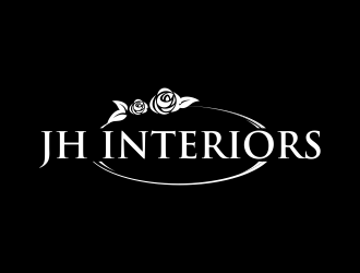 JH Interiors logo design by cahyobragas