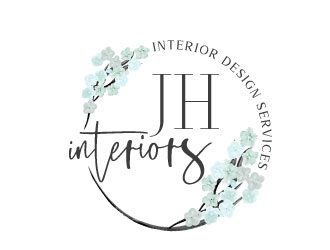 JH Interiors logo design by designstarla