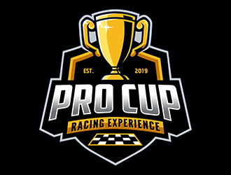 PRO CUP Racing Experience logo design by Optimus