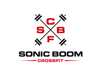 Sonic Boom CrossFit logo design by Girly