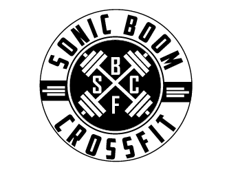Sonic Boom CrossFit logo design by THOR_