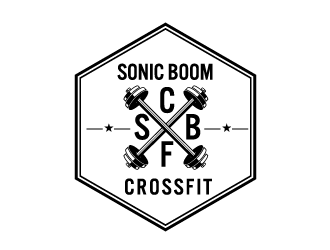 Sonic Boom CrossFit logo design by bluespix