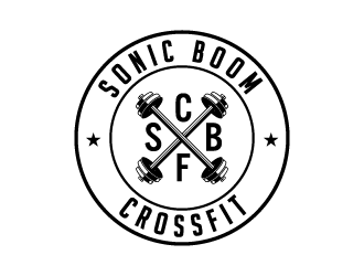 Sonic Boom CrossFit logo design by bluespix