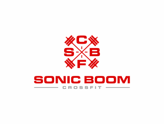 Sonic Boom CrossFit logo design by Franky.
