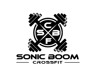 Sonic Boom CrossFit logo design by art-design
