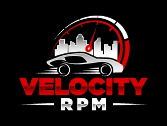 Velocity RPM logo design by mewlana