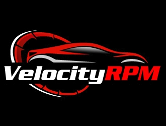 Velocity RPM logo design by AamirKhan