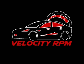 Velocity RPM logo design by AamirKhan