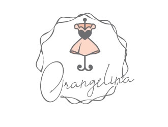 Orangelina logo design by designstarla
