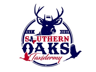 Southern Oaks Taxidermy  logo design by DreamLogoDesign